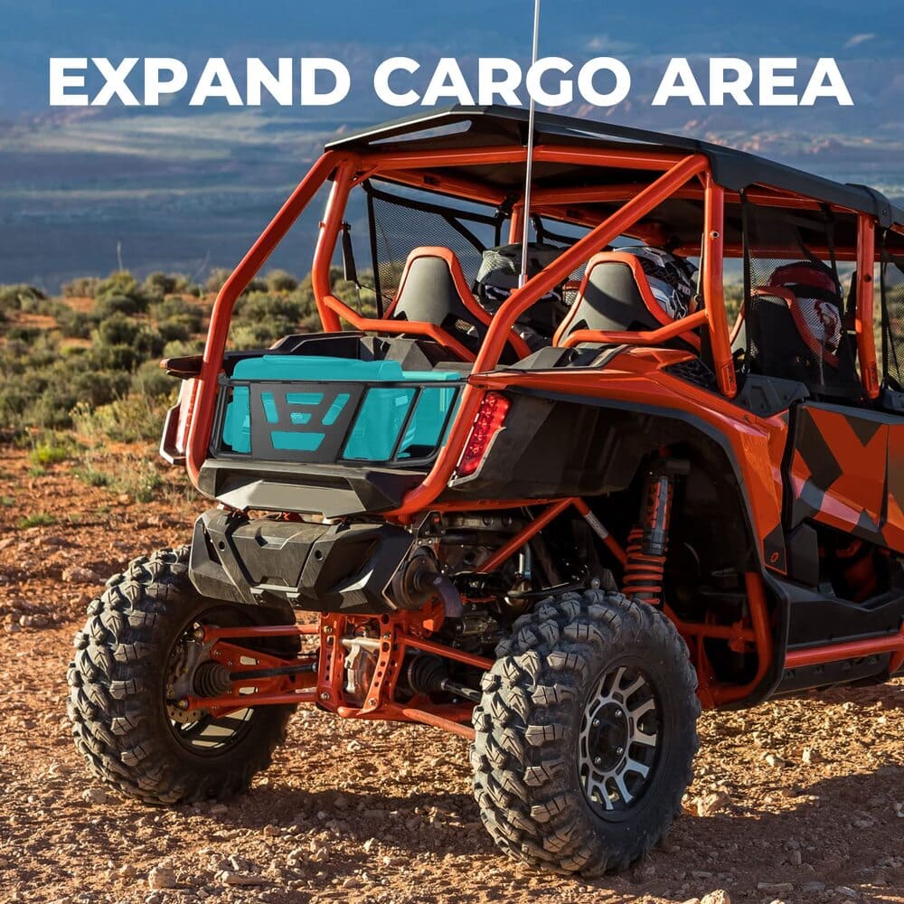Kemimoto Honda Talon 1000 Tailgate Extender & Center Storage Bag