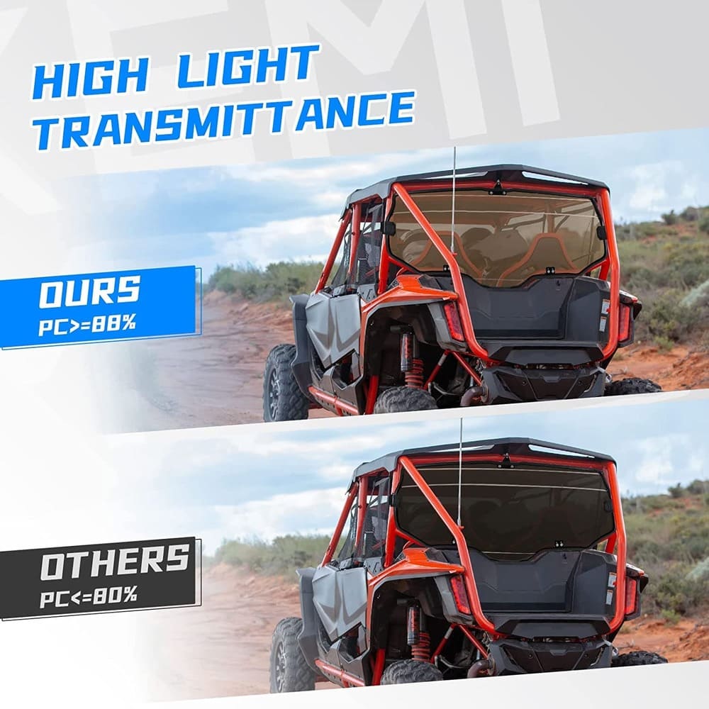 Kemimoto Honda Talon Rear Windshield High Light Transmittance