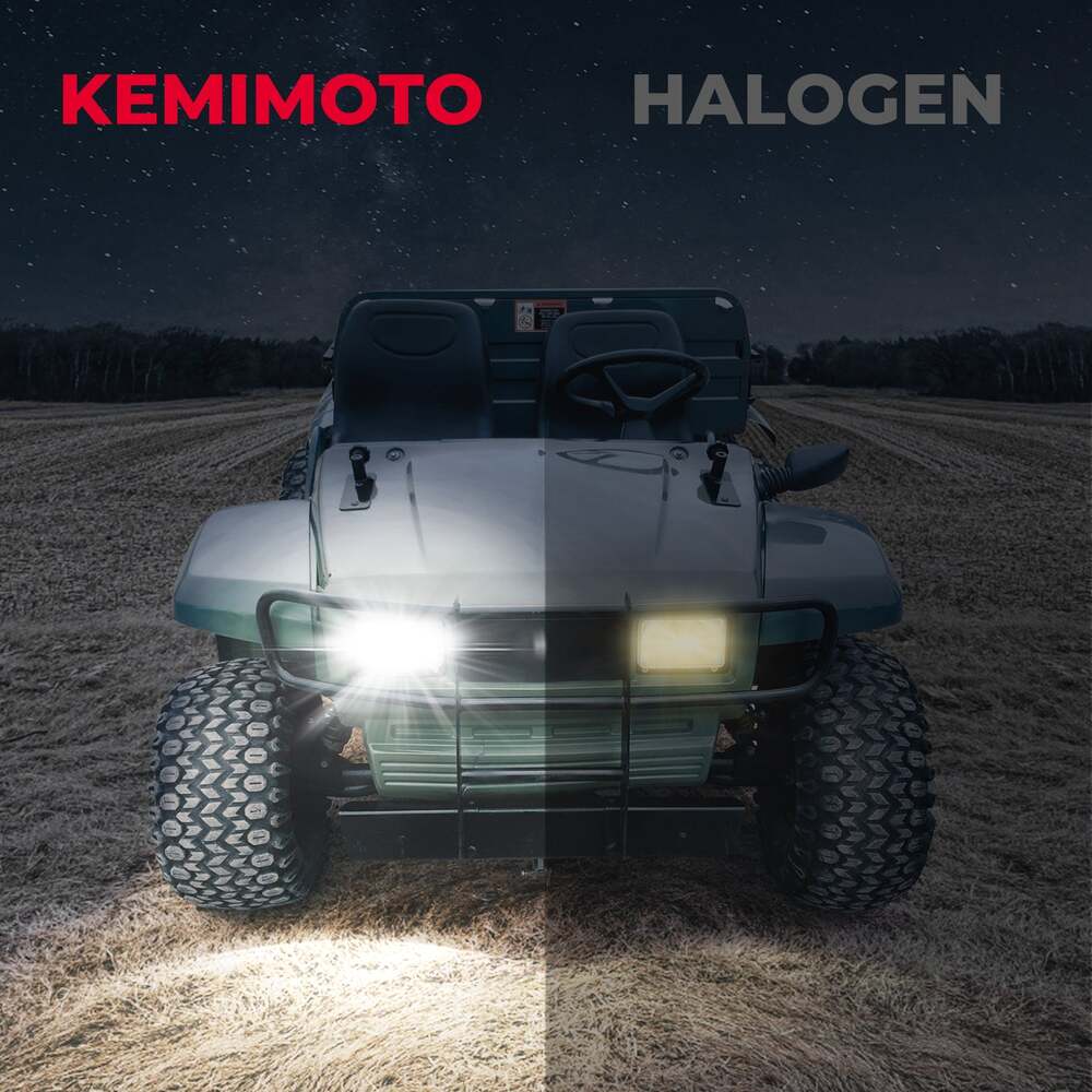 Kemimoto Led Headlight Bulbs 2 Pack