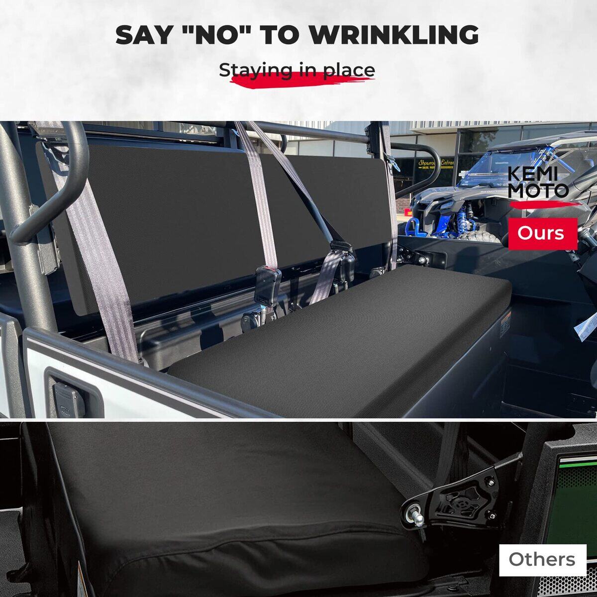 Kemimoto Kawasaki Mule Front Bench Seat