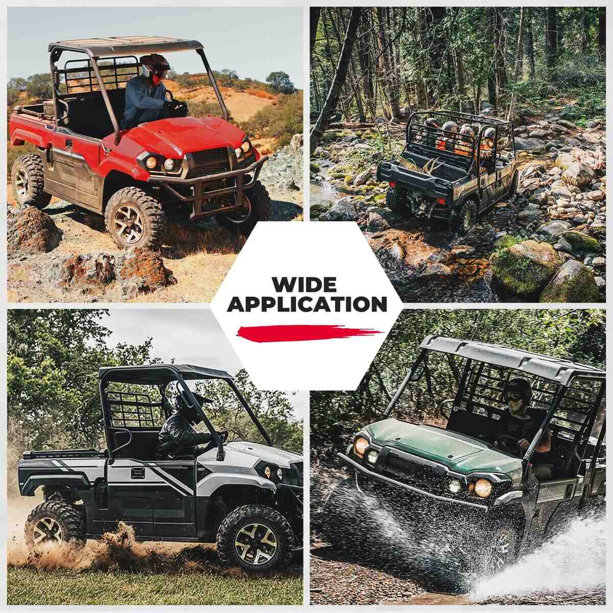 Kemimoto Kawasaki Mule Front Bench Seat