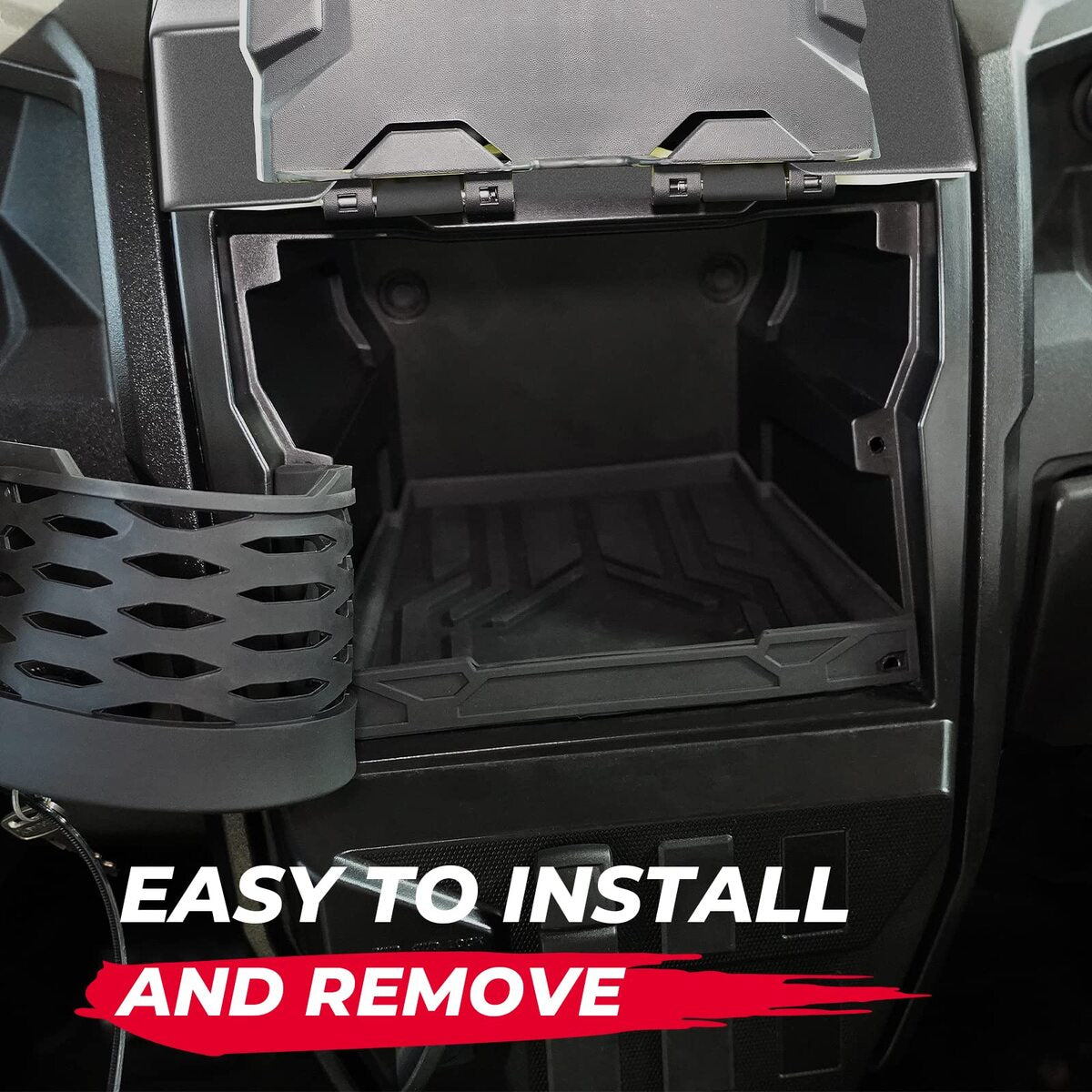Kemimoto Kawasaki Teryx KRX UTV Dashboard Dash Net with Anti-Slip Tray