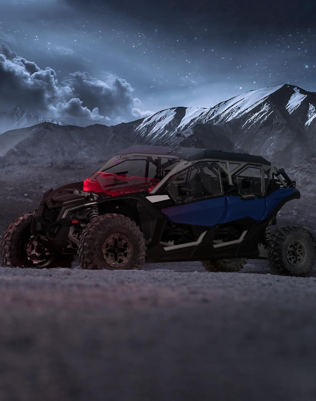 Kemimoto Can-Am Maverick X3 60'' UTV Windshield RGB Light Strips