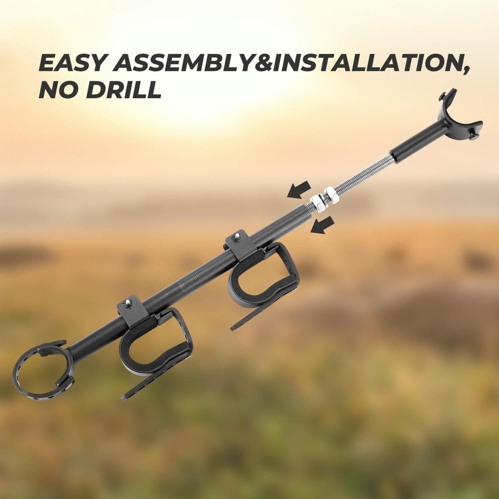 Kemimoto Overhead Bracket Holder Rack - Front to Back