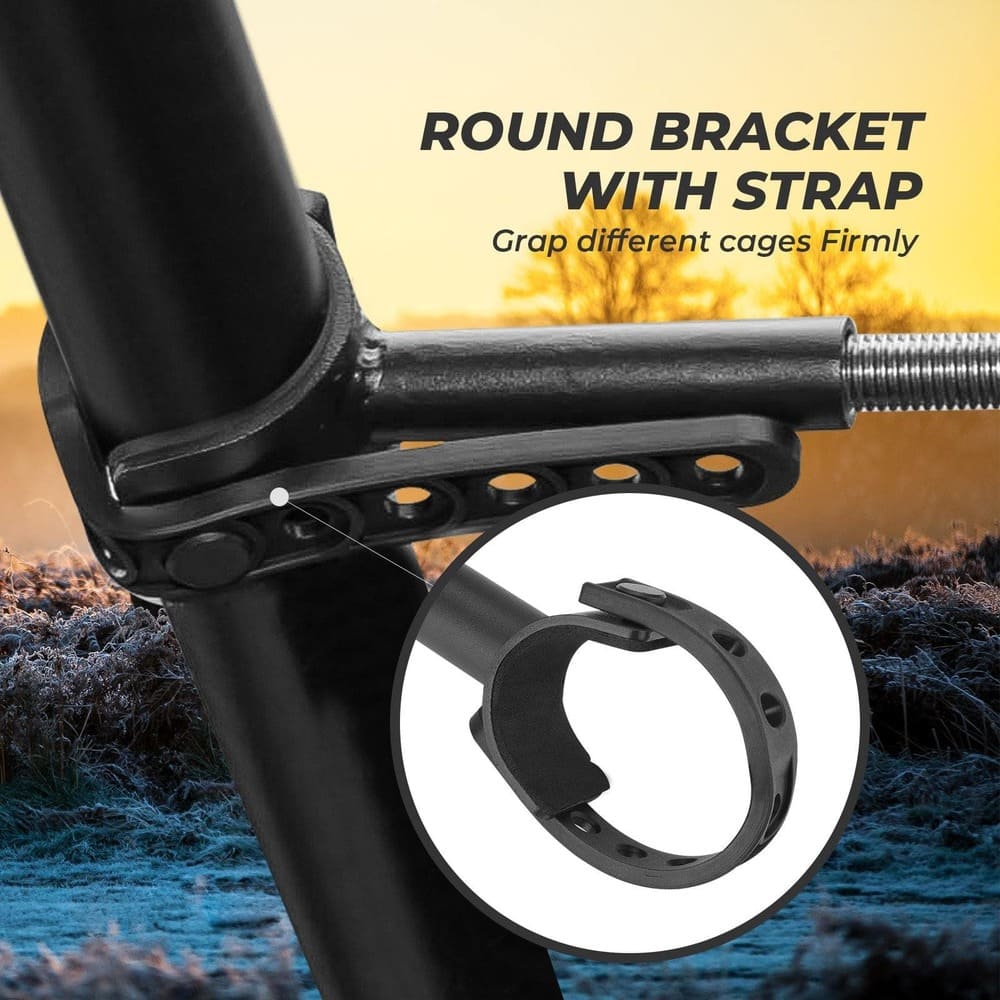 Kemimoto Overhead Bracket Holder Rack - Front to Back