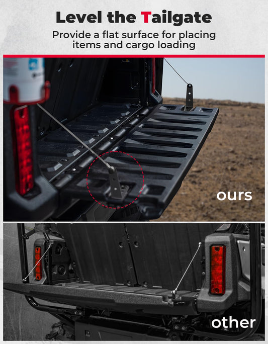 Kemimoto Honda Pioneer Tailgate Leveler Bracket