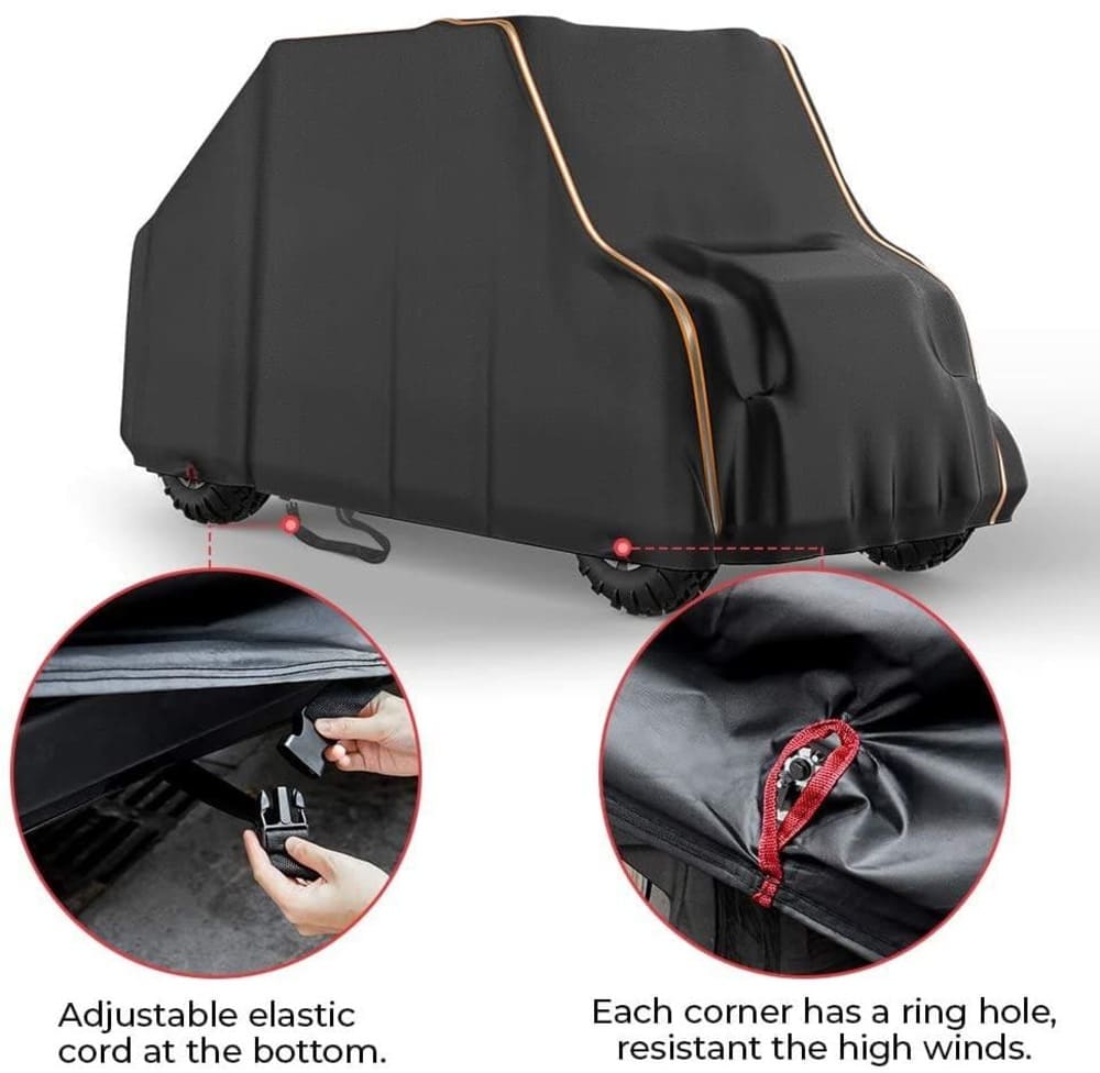 Kemimoto Polaris/Can-Am 4-6 Seats Waterproof Cover