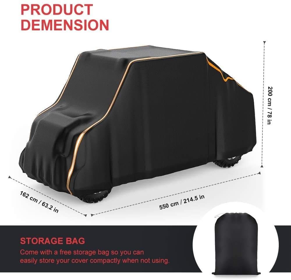 Kemimoto Polaris/Can-Am 4-6 Seats Waterproof Cover