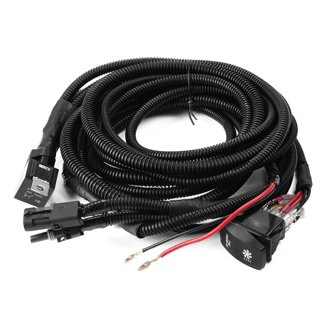Kemimoto Polaris/ Can-Am ATV/ UTV Fan Override Switch Kit with Relay