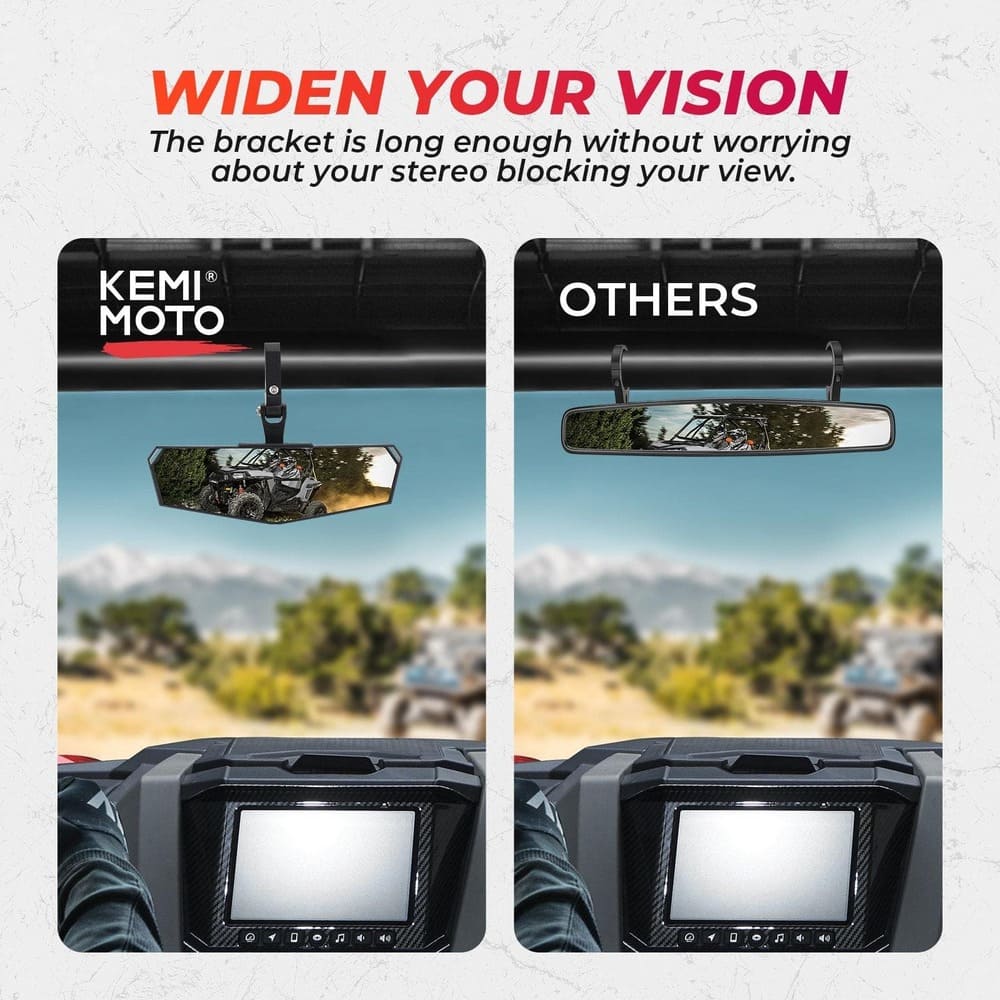 Kemimoto Polaris General 1000 Rear View Mirror