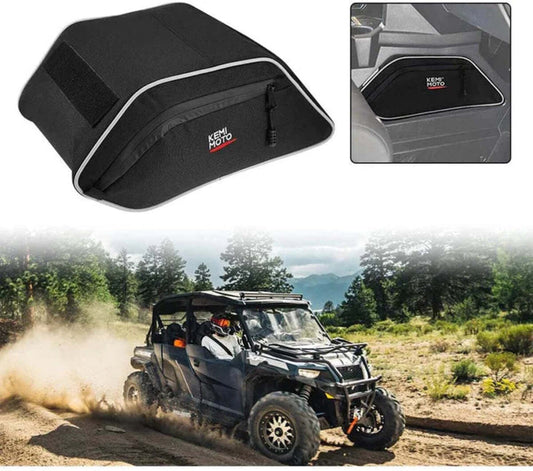 Kemimoto Polaris General XP 1000 Center Seats Storage Bag & Electric Device Holder