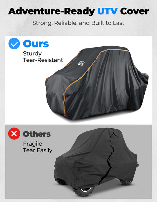 Kemimoto 3000mm UTV 2-Seater Waterproof Cover