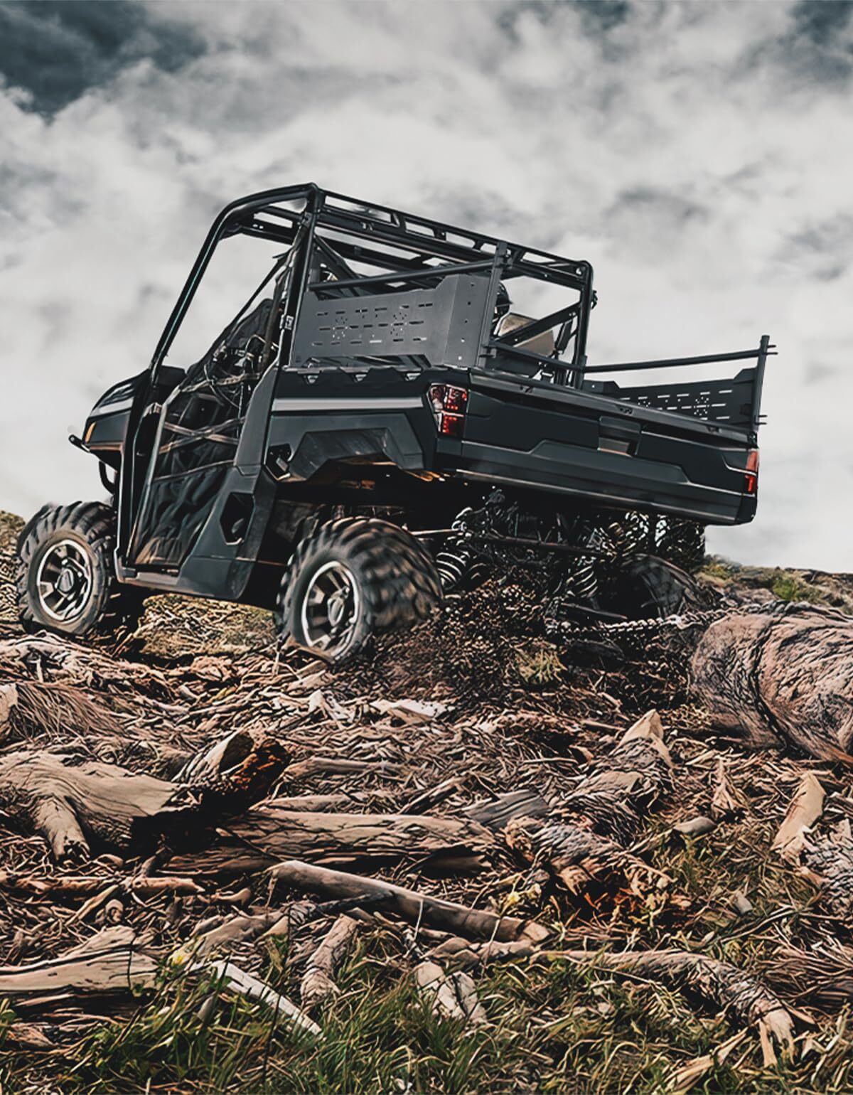 Kemimoto Polaris Ranger 1000 Rear Cargo Rack