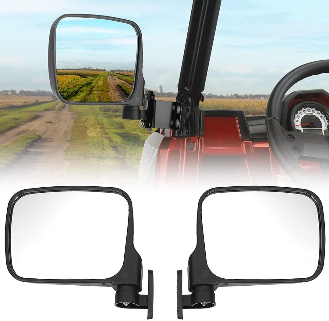 Kemimoto Polaris Ranger 500/ 570/ XP 900 7.8" Rear View Side Mirrors