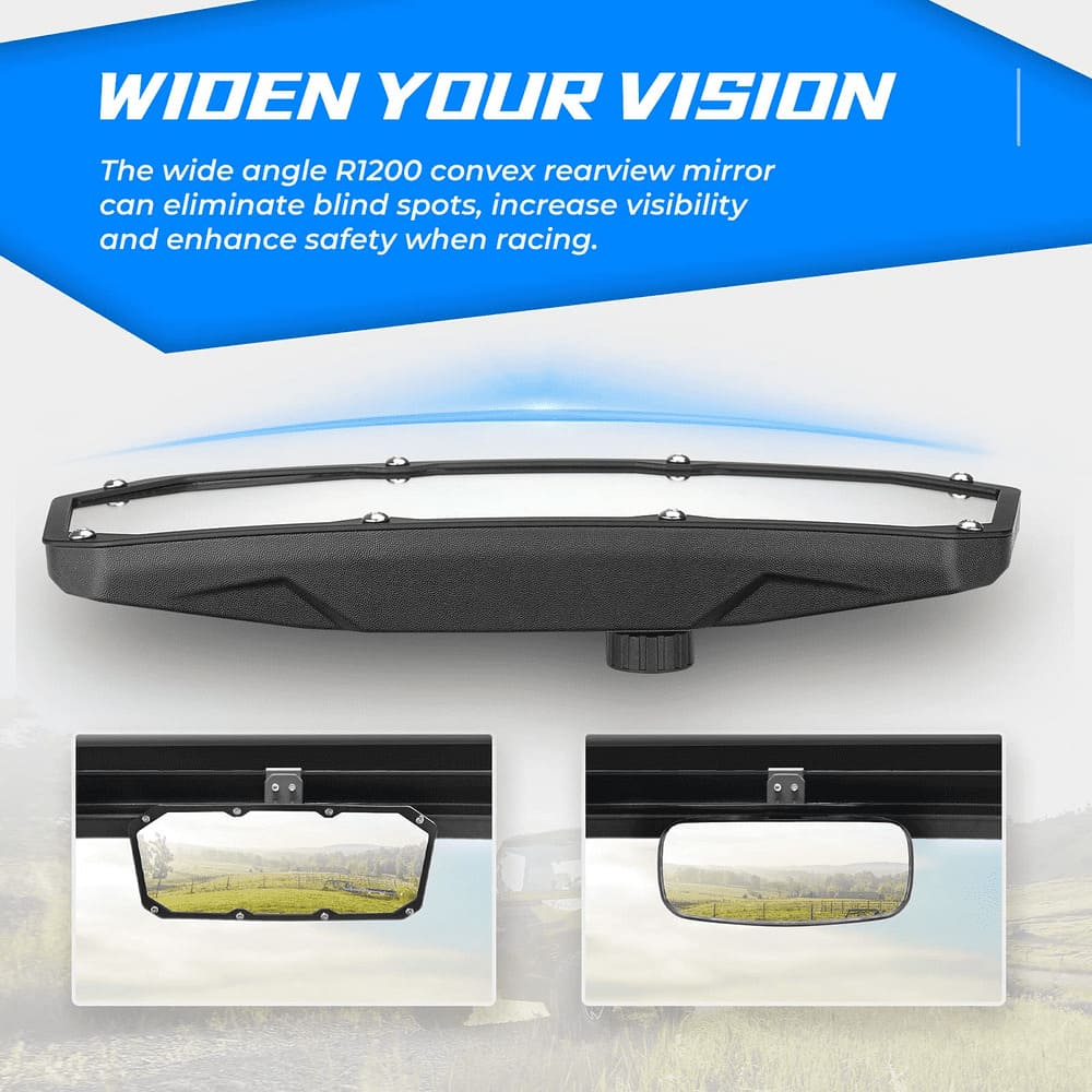 Kemimoto Polaris Ranger 500/570/XP 900 S/XP 1000 Rear View Mirror
