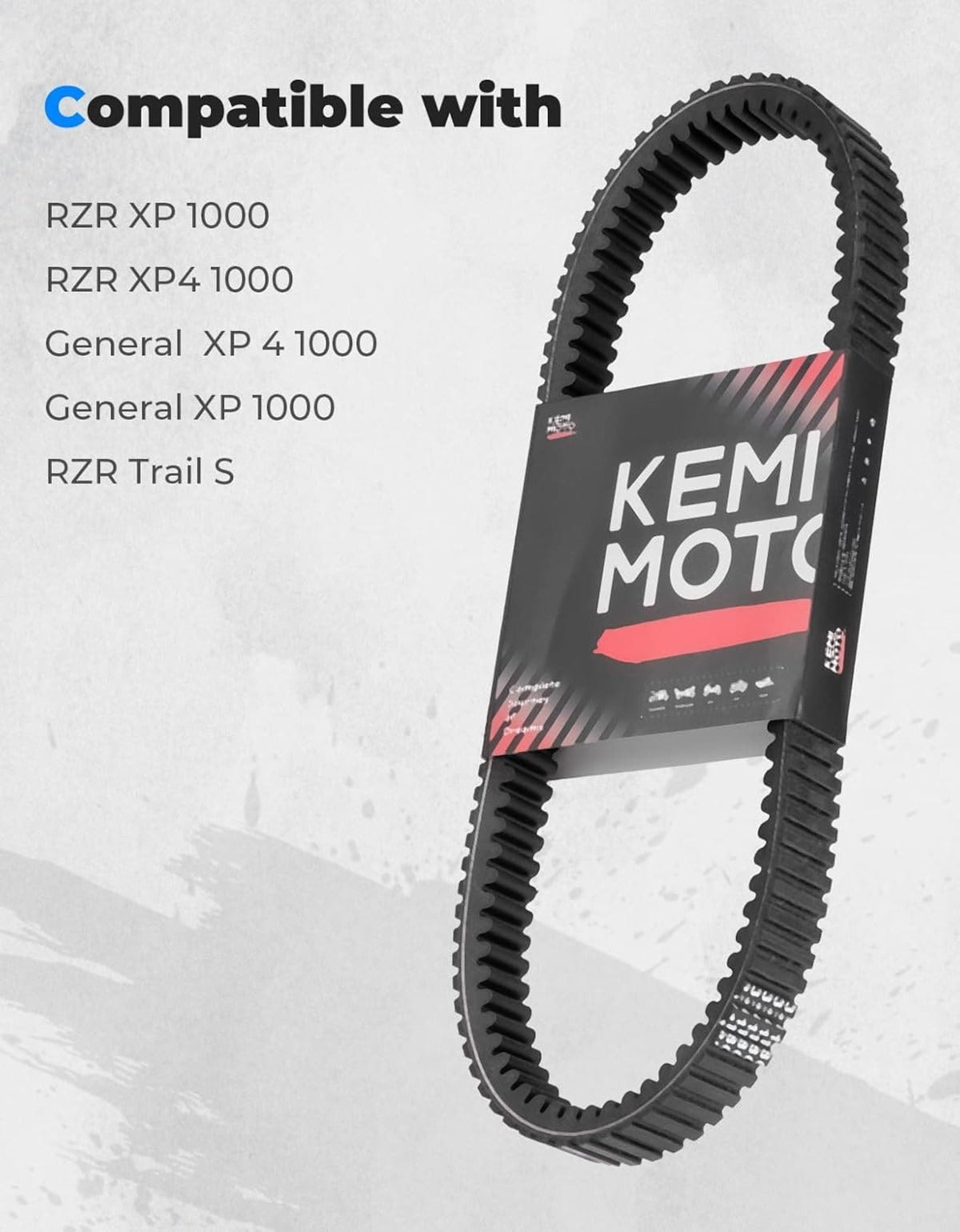 Kemimoto Polaris RZR XP 1000 Upragded UTV Drive Belt