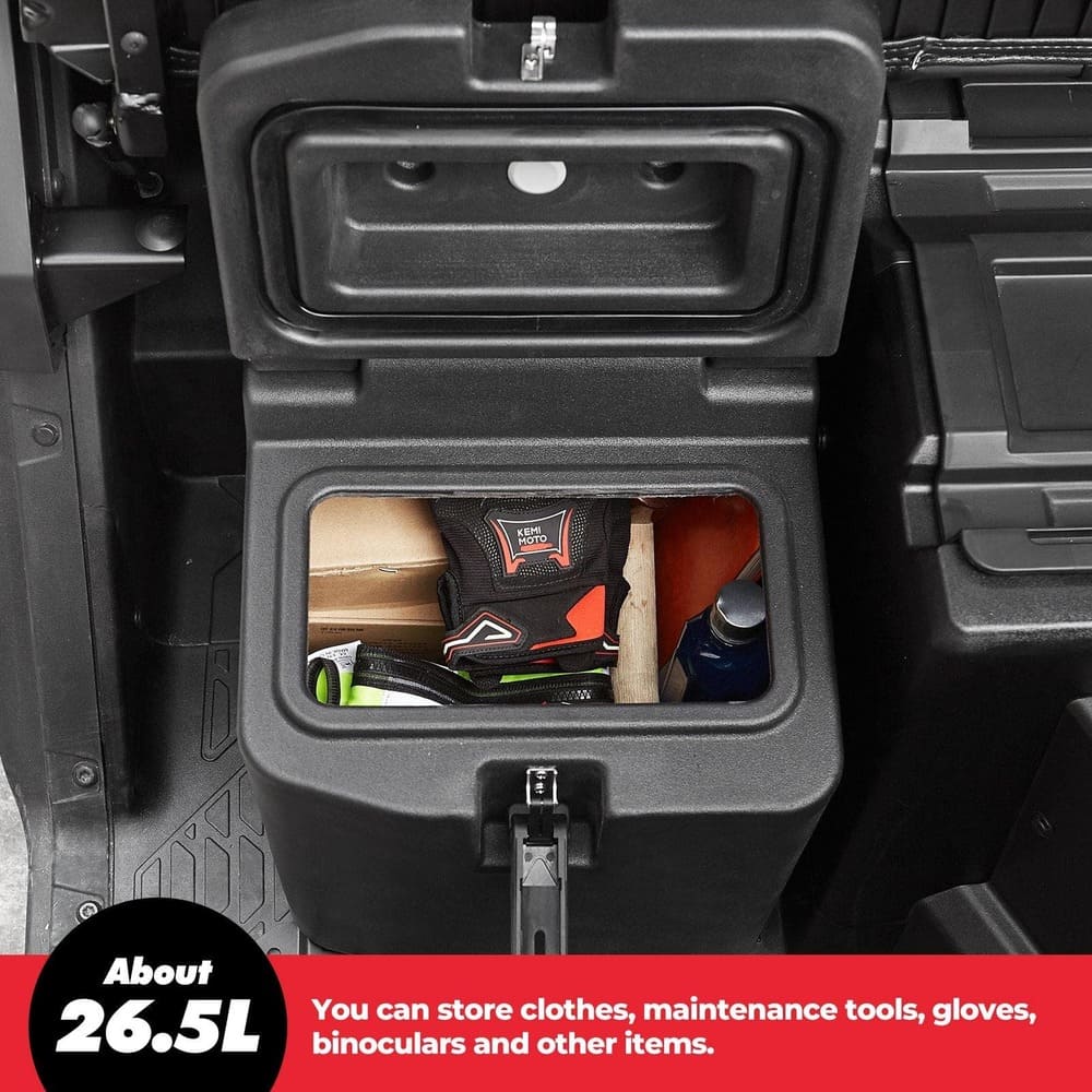 Kemimoto Polaris Ranger XP 1000 26.5L Under Seat Storage Box