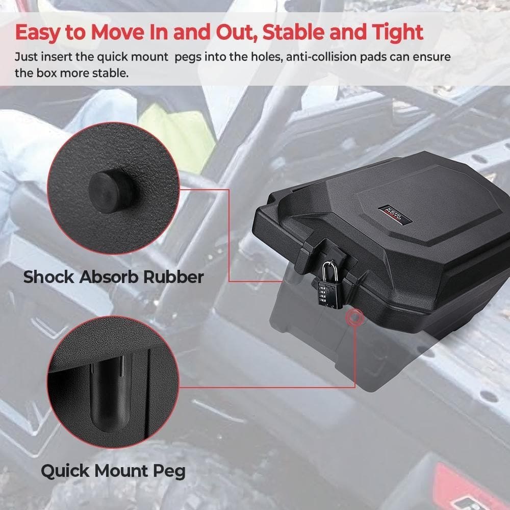 Kemimoto Polaris Ranger XP 1000 45L Storage box / Cargo Box Left Side