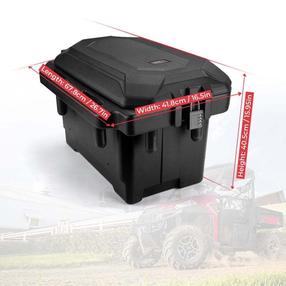 Kemimoto Polaris Ranger XP 1000 45L Storage box / Cargo Box Left Side