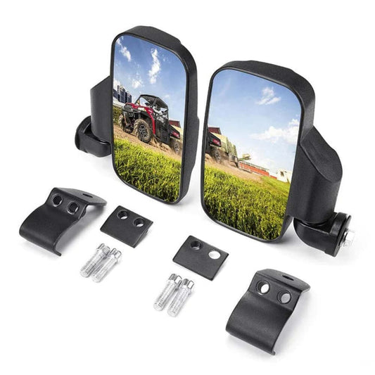 Kemimoto Polaris Ranger XP 1000 Side Mirrors & Camouflage Seat Cover