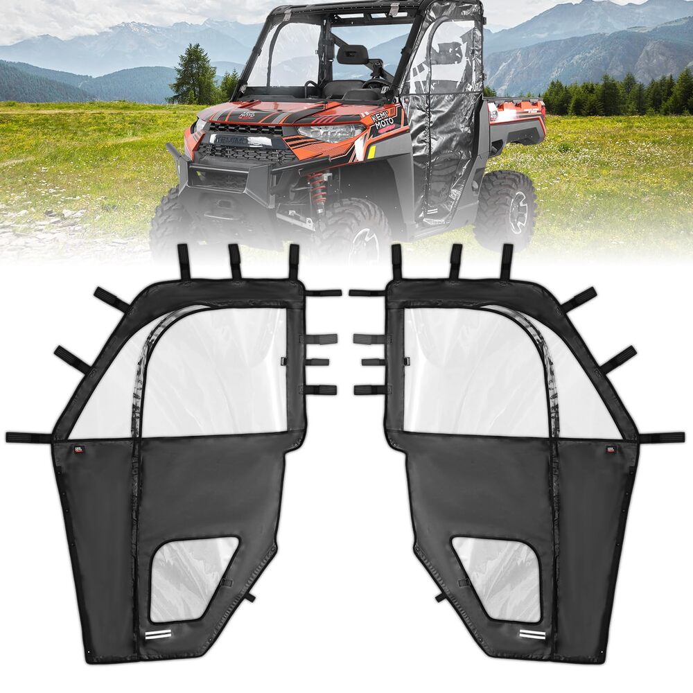 Kemimoto Polaris Ranger XP 1000 UTV Cab Enclosure Upper Doors