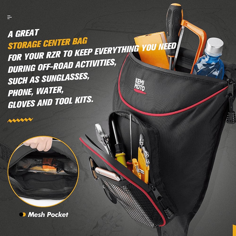Kemimoto Polaris RZR 5 Pcs Storage Bag Set