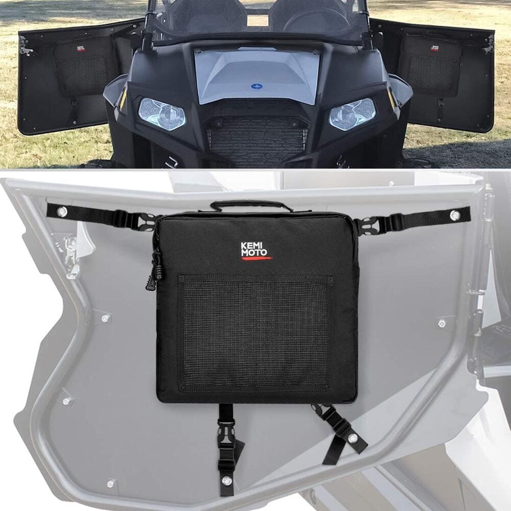 Kemimoto Polaris RZR 570/800/XP 900 S/1000 Turbo 2 Side Door Storage Bags