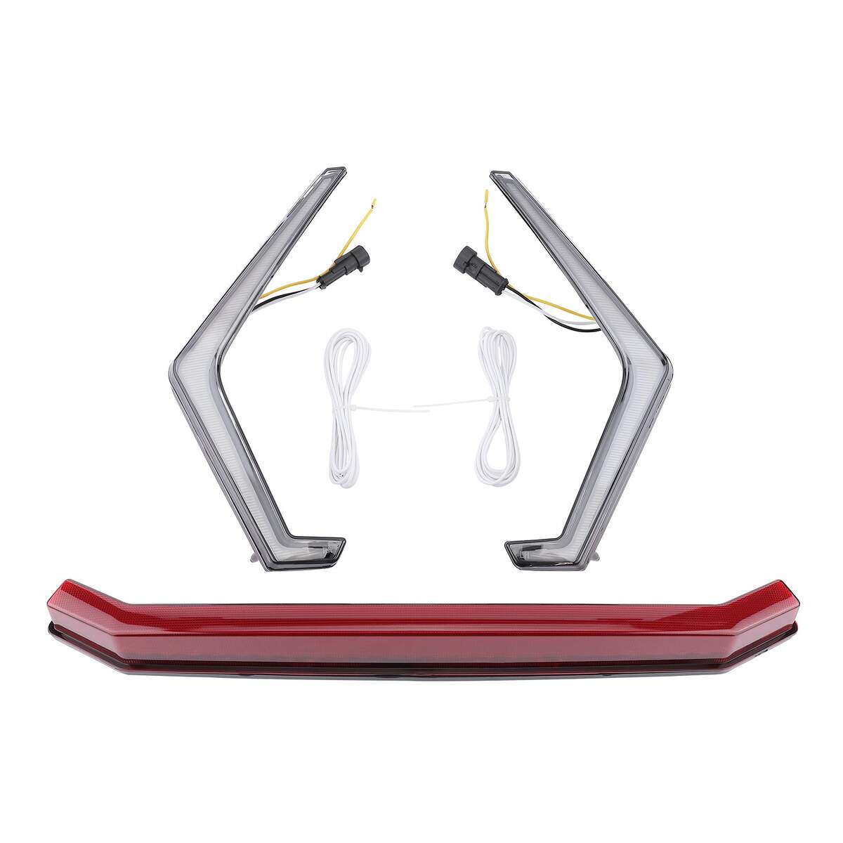Kemimoto Polaris RZR XP 1000 Front LED Street Legal Light & Lower Half Door