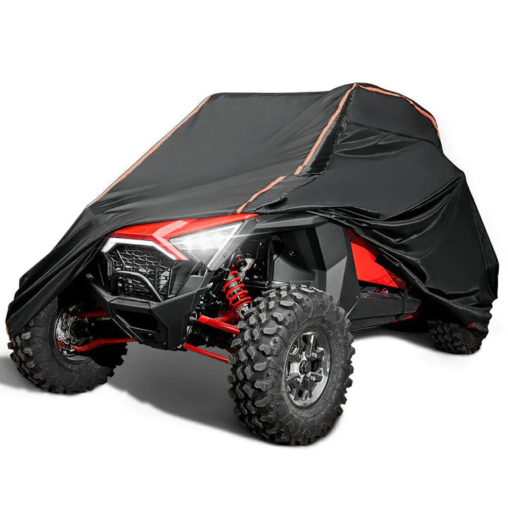 Kemimoto Polaris RZR XP 1000 Lower Half Door Inserts Panels & UTV Cover with Rlective Strip
