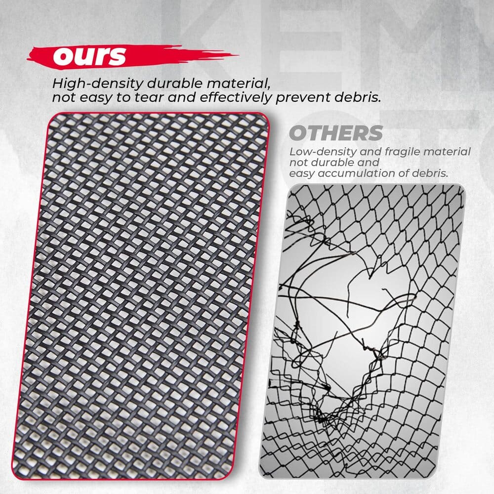 Kemimoto Polaris RZR PRO XP Soft Rear Window Net Mesh