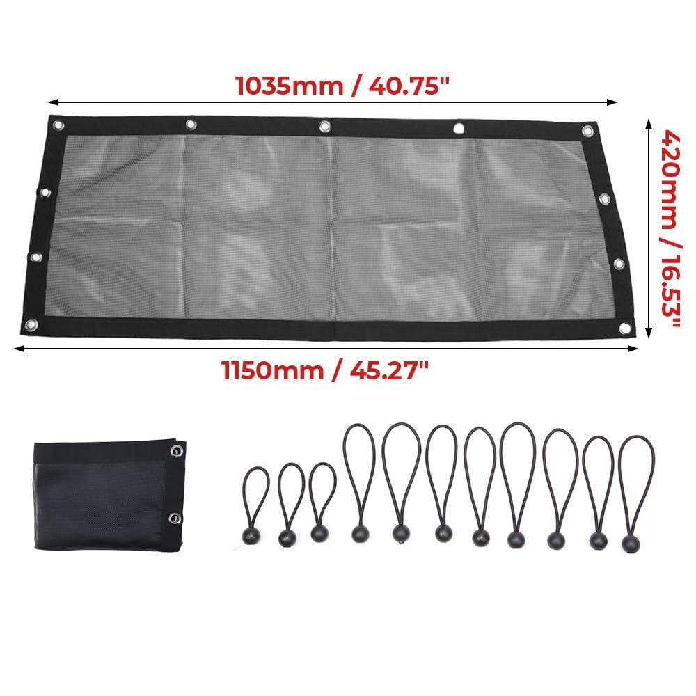 Kemimoto Polaris RZR PRO XP Soft Rear Window Net Mesh