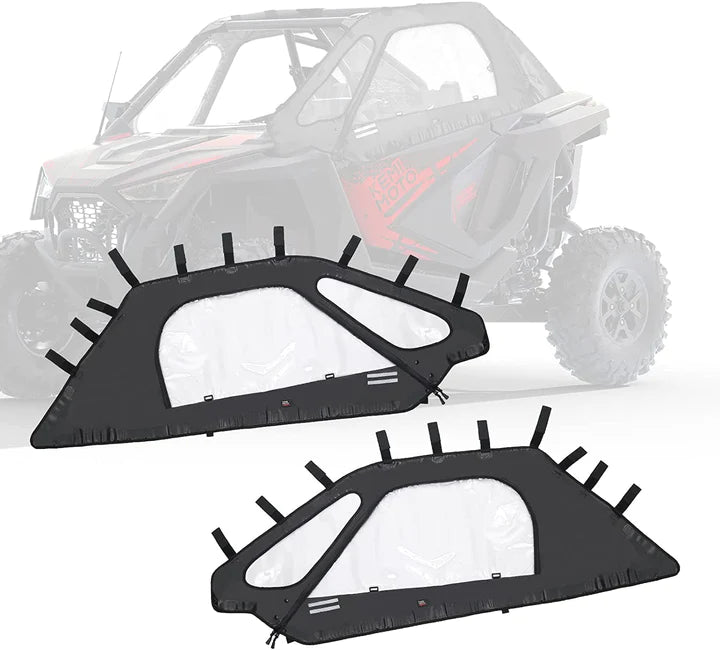 Kemimoto Polaris RZR PRO XP Soft Upper Doors & Rear Cargo Storage Box