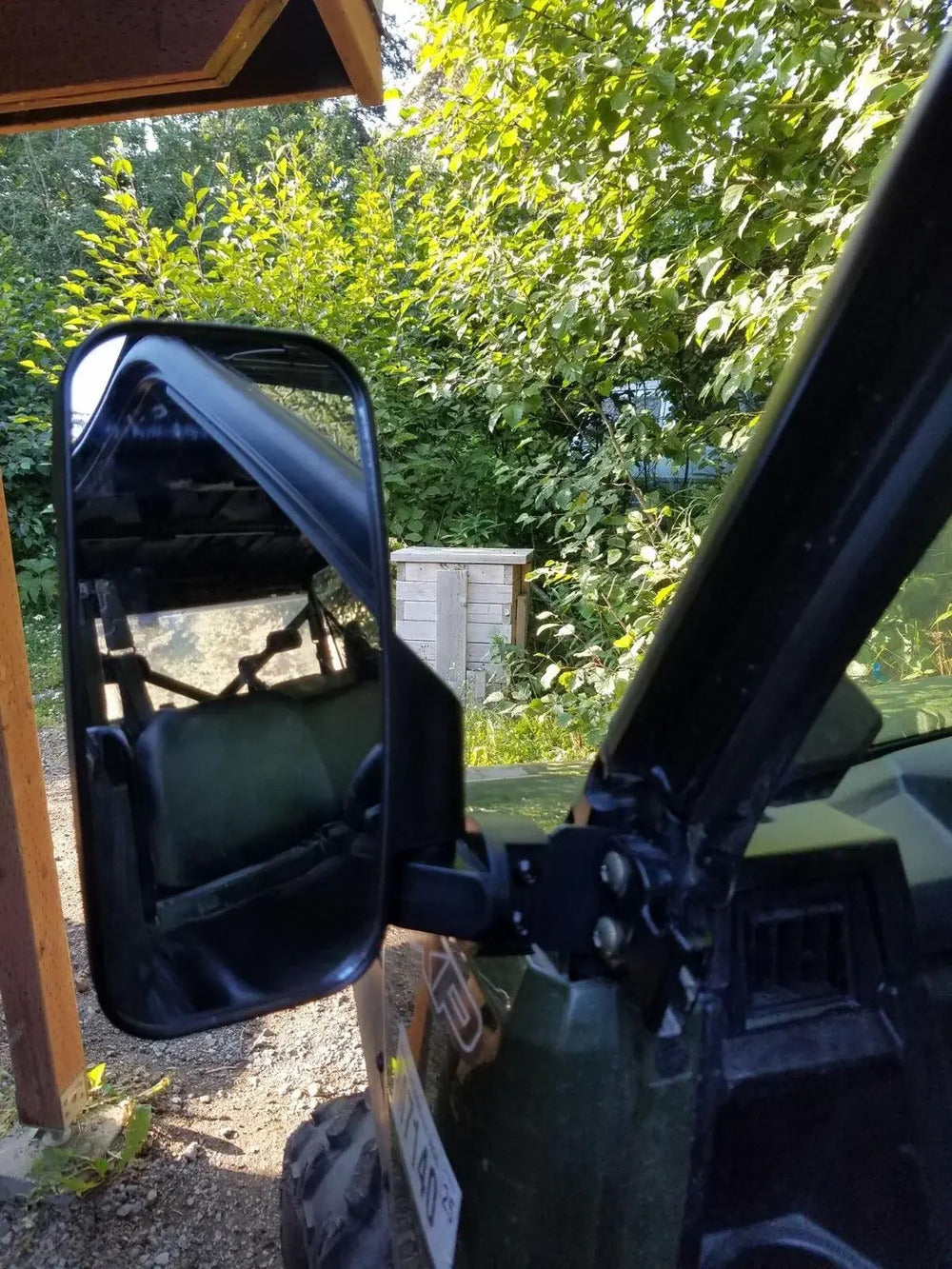 Kemimoto 10" Large UTV Side Mirrors w/ Pro-fit