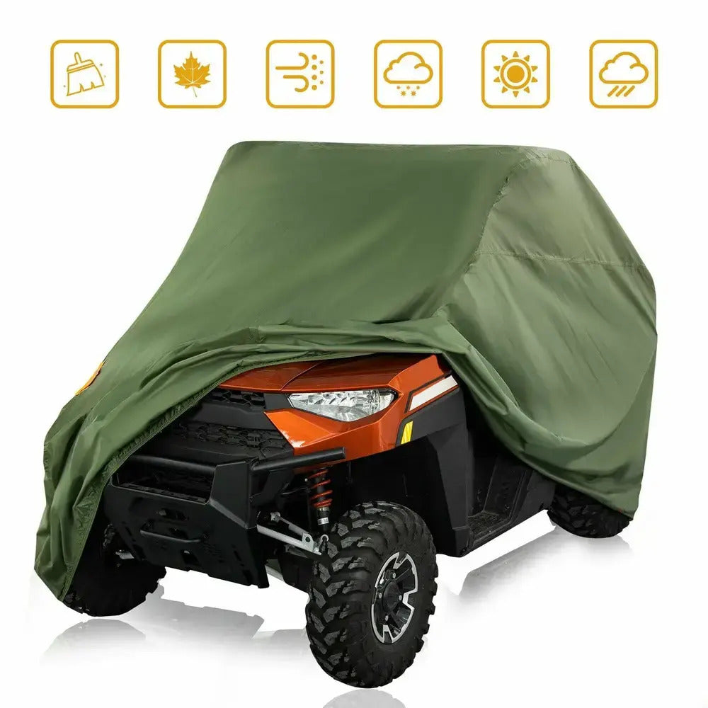 Kemimoto 420D Heavy Duty UTV Storage Cover