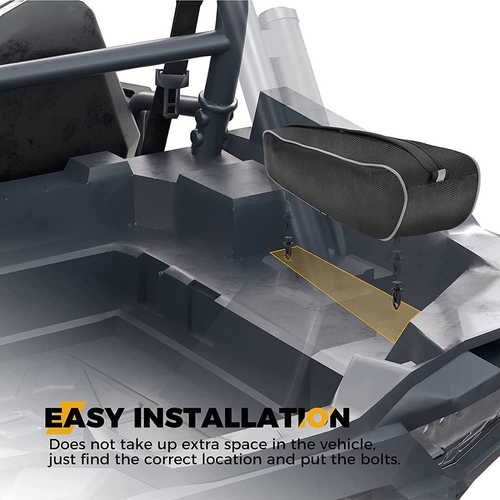 Kemimoto Polaris RZR Turbo/XP 1000 Rear Corner Bag
