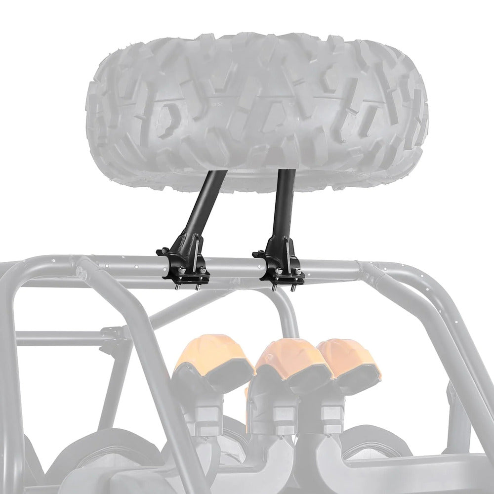 Kemimoto UTV Spare Tire Carrier For 1.5''-2'' Roll Cage