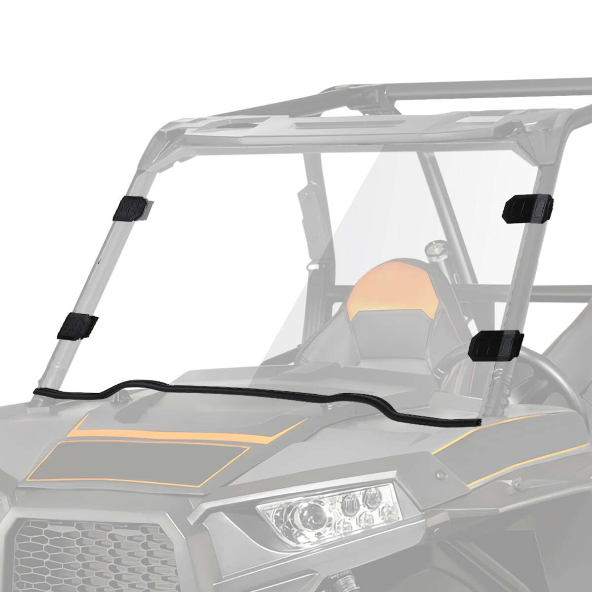Kemimoto Polaris RZR XP 1000 Front Full Windshield
