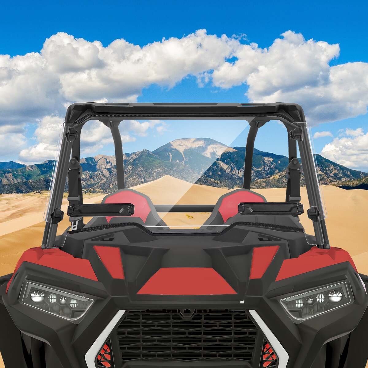 Kemimoto Polaris RZR XP 1000 Full Windshield & Soft Cab Enclosures