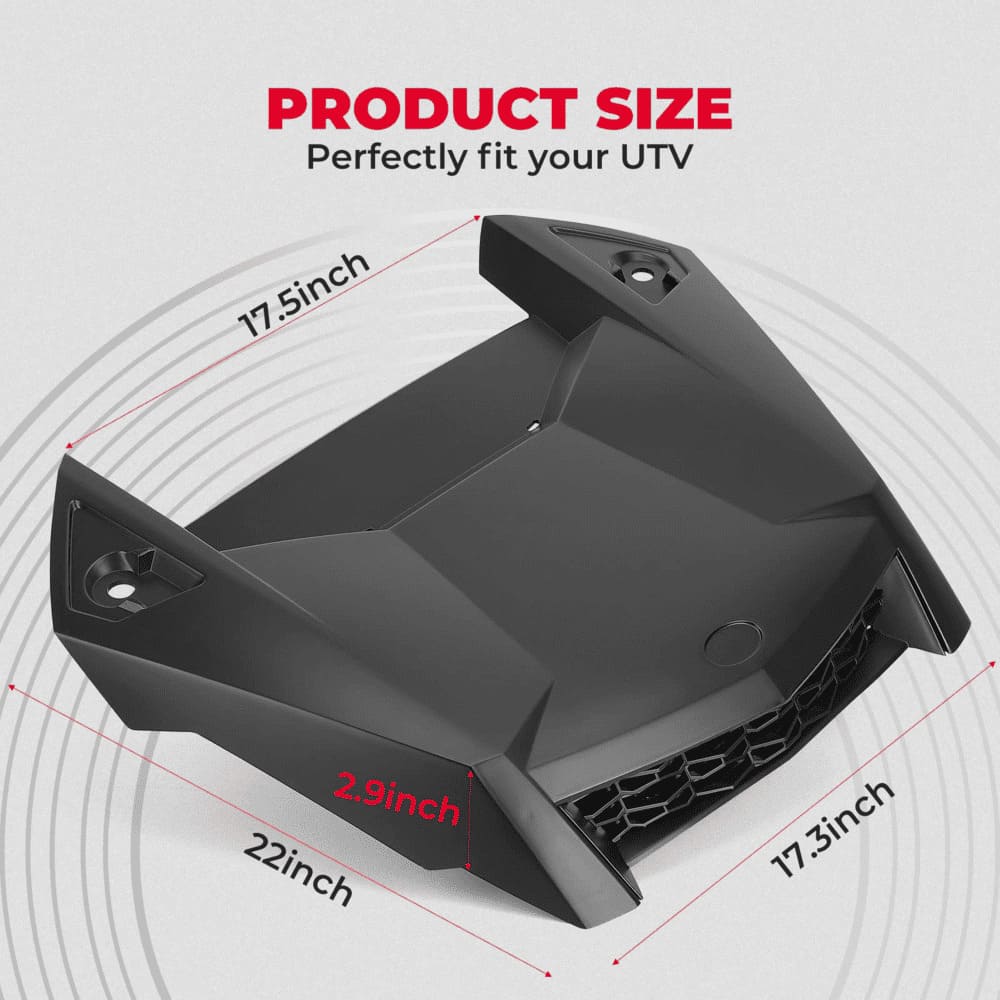 Kemimoto Polaris RZR XP 1000 Hood Scoop Replacement Air Intake Cover Kit