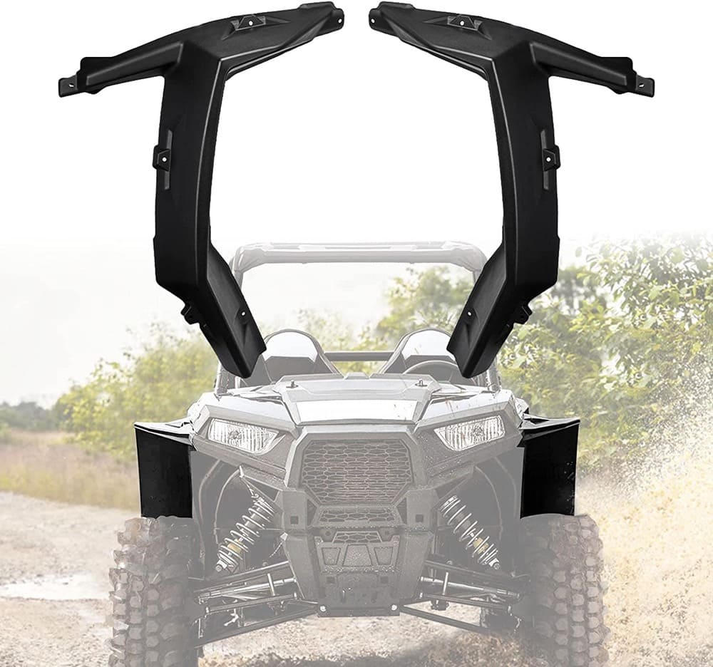 Kemimoto Polaris RZR XP 1000 /Turbo Extended Front Full Mud Flaps 2Pcs