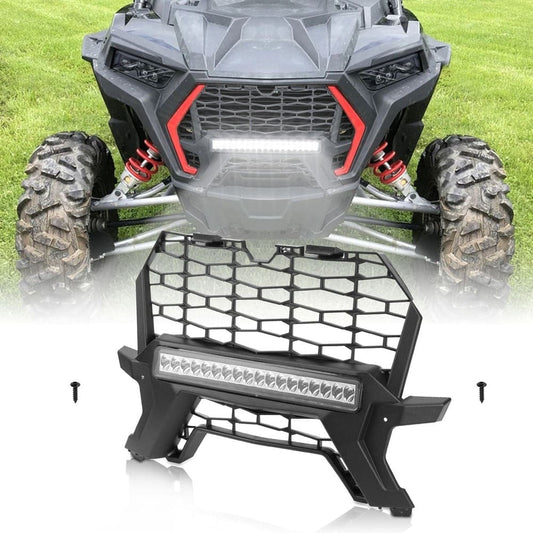 Kemimoto Polaris RZR XP 1000/Turbo Front Lower Mesh Grill Radiator Guards