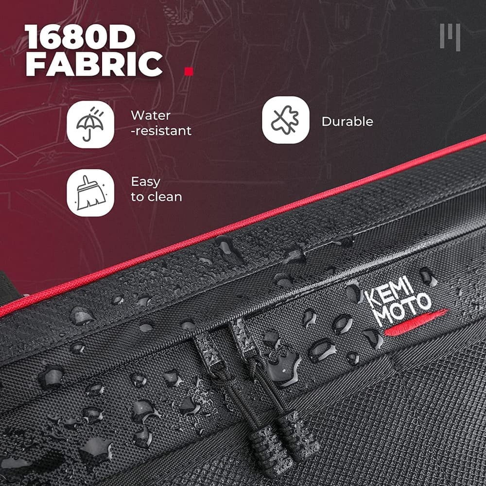 Kemimoto Polaris RZR XP 1000 Upgraded 1680D Lower Door Storage Bags