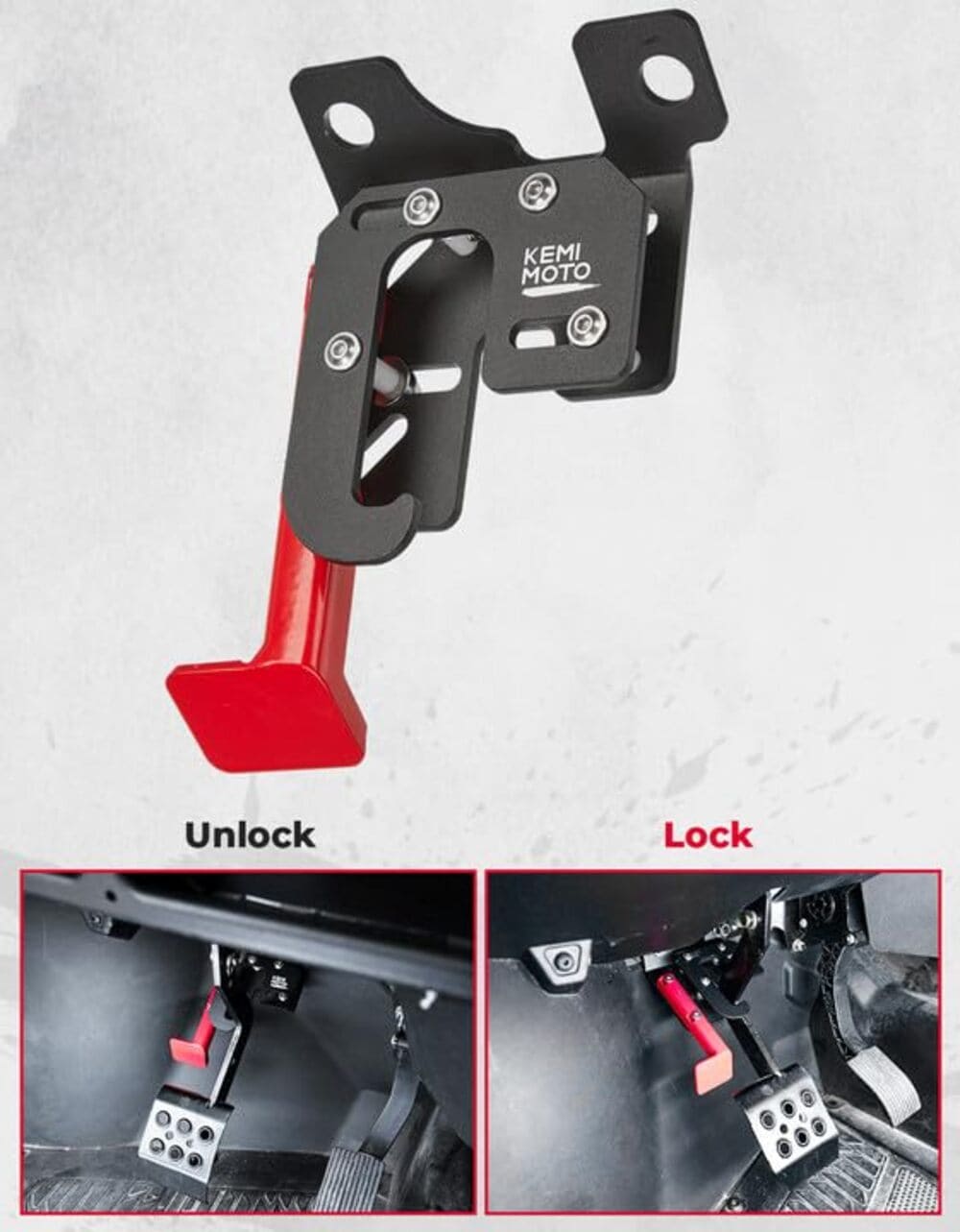 Kemimoto Polaris RZR Upgraded Spring Parking Brake
