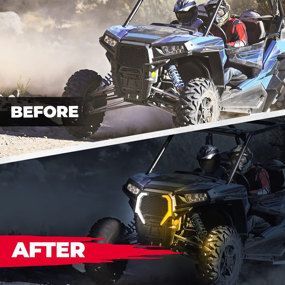 Kemimoto Polaris RZR XP 1000/ XP 4 1000 Turn Signal Fang Lights
