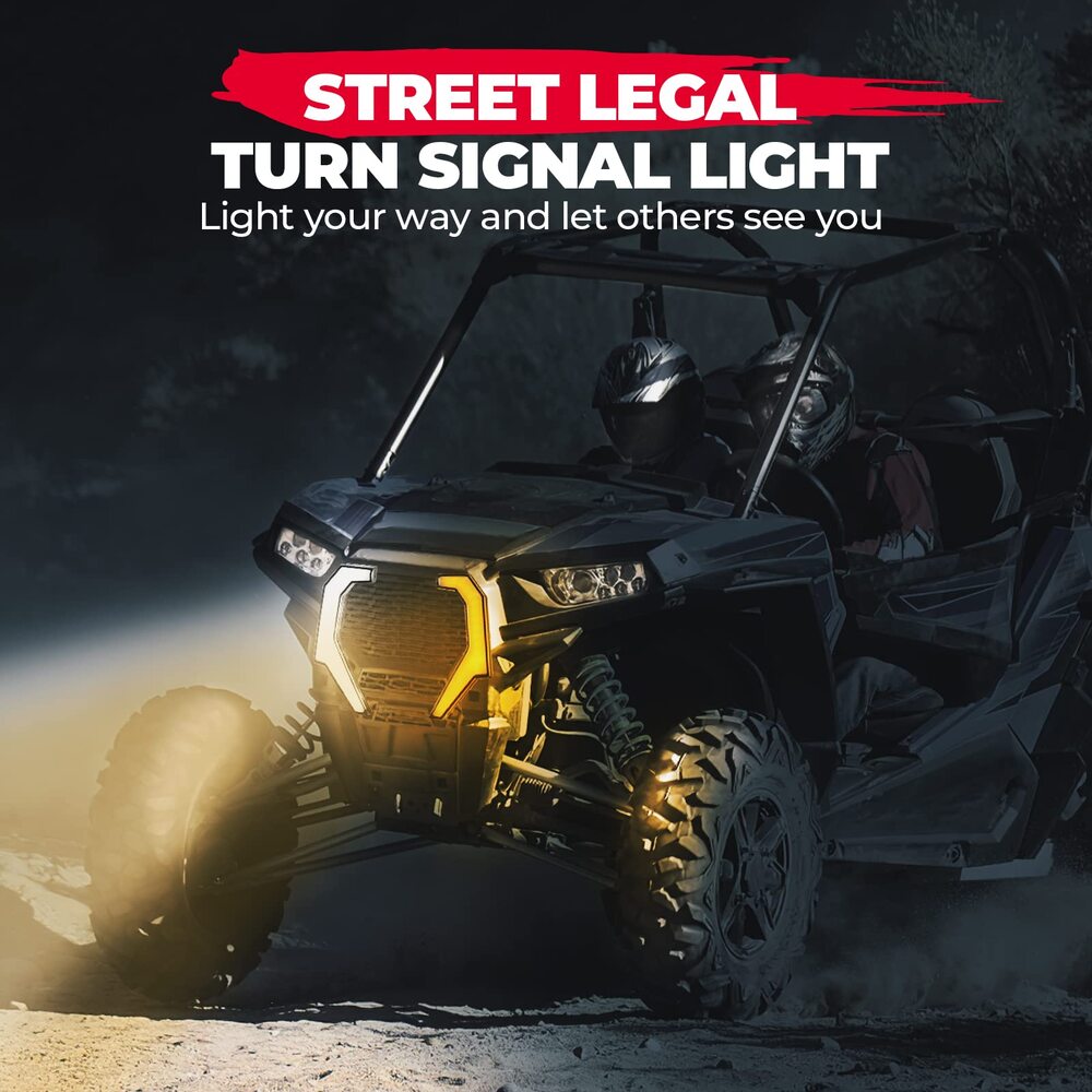 Kemimoto Polaris RZR XP 1000/ XP 4 1000 Turn Signal Fang Lights