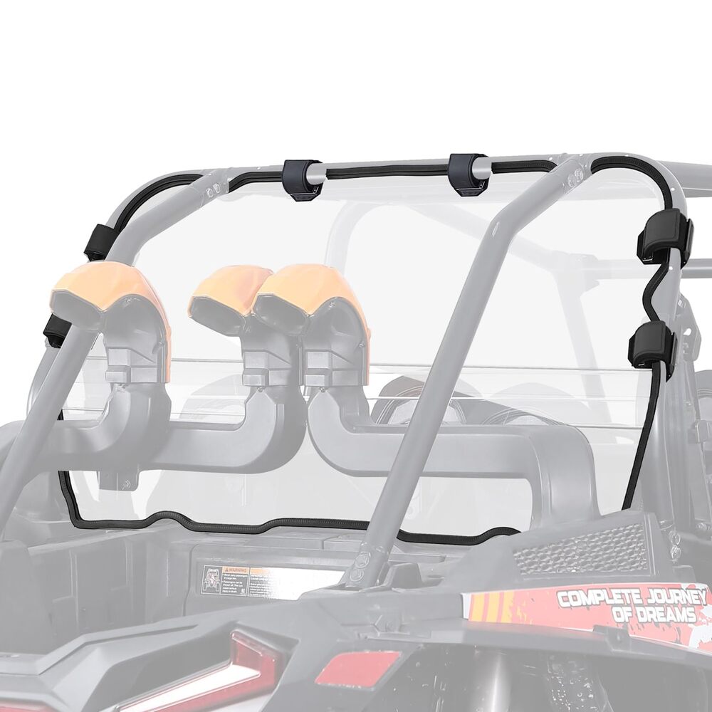 Kemimoto Polaris RZR XP 4 1000 4 Seater Heavy Duty Rear Windshield