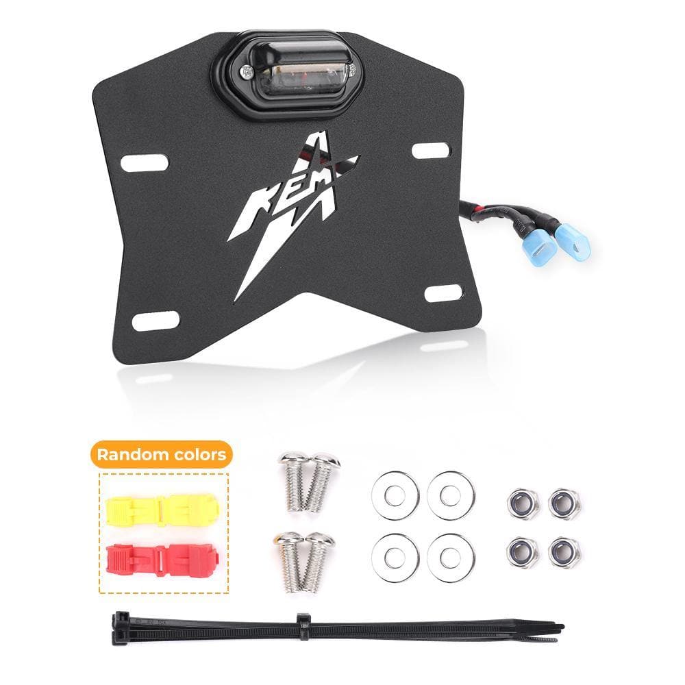 Kemimoto Polaris Universal LED License Plate Bracket Kit