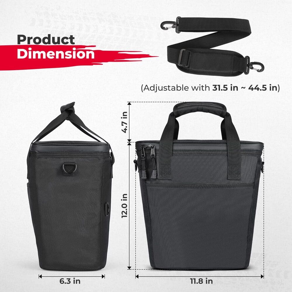 Kemimoto Polaris UTV Universial Ice Bag Cooler Bag