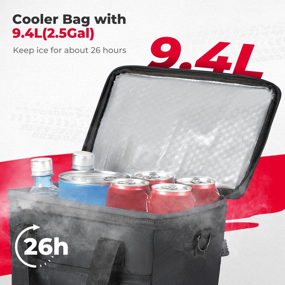 Kemimoto Polaris UTV Universial Ice Bag Cooler Bag