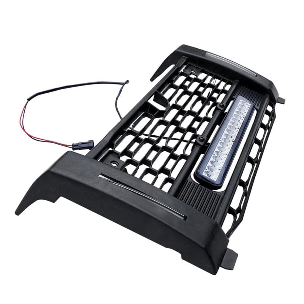 Kemimoto Polaris Xpedition ADV Front Mesh Grill with Accent Light